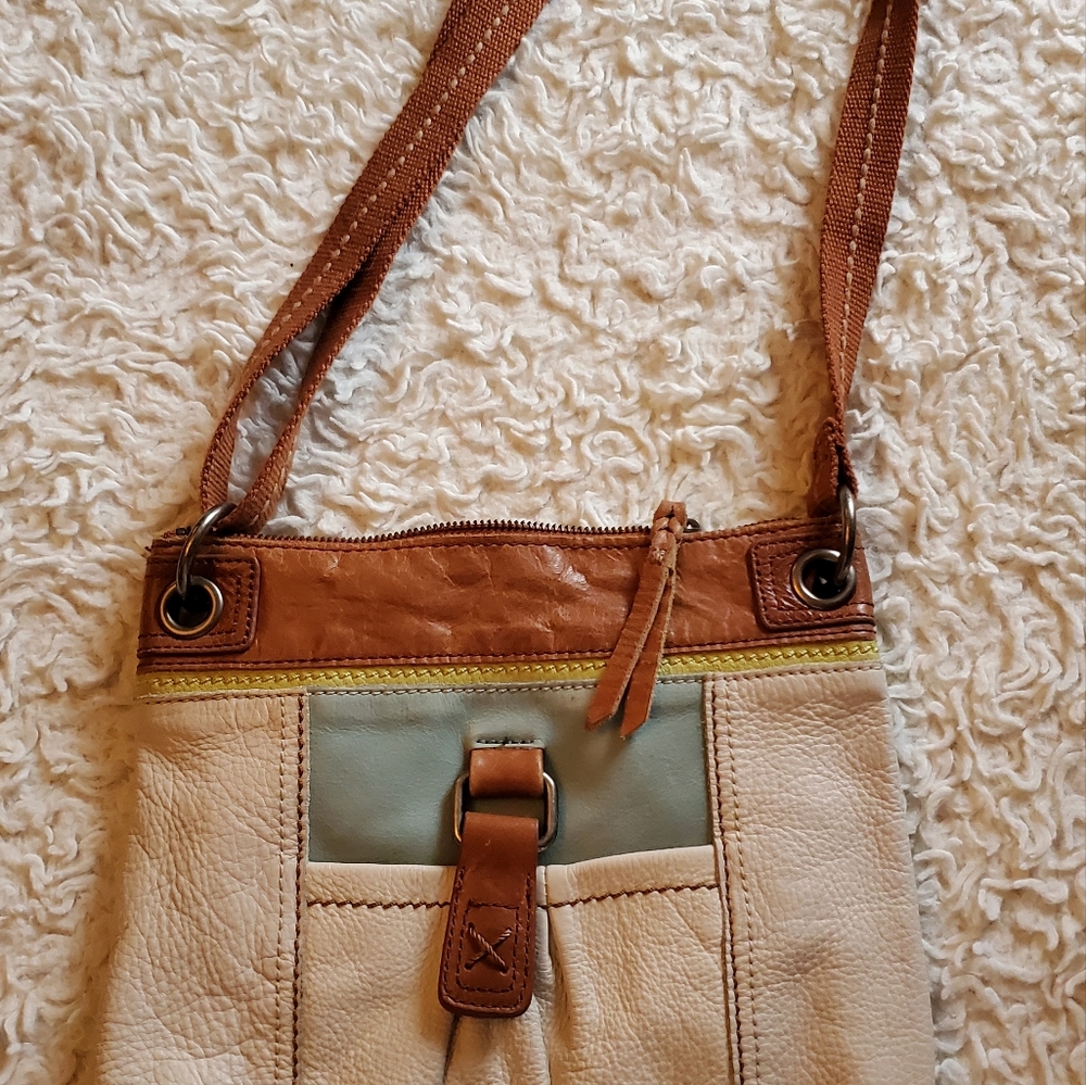 small the Sak brand leather bag